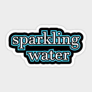 Sparkling Water Sticker